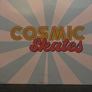 Brand New in Box Pale Yellow Cosmic Skates Archie Roller skates US8 EU39